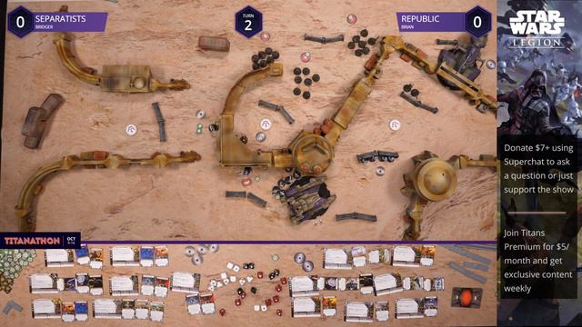 The Republic vs CIS - Star Wars Legion Battle Report смотреть онлайн