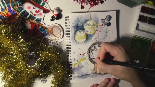 Новогодний скетч - с наступающим 2023! смотреть онлайн