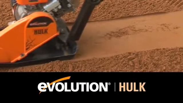 Малогабаритная бензиновая виброплита HULK. Производство EVOLUTION POWER TOOLS, UK смотреть онлайн