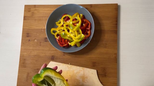 NIENTE FORNO. ricetta sana POLLO e PEPERONI. facile e veloce da preparare. смотреть онлайн