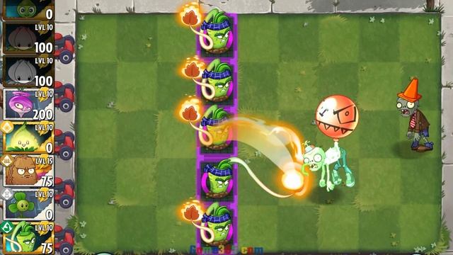 Plants Vs Zombies 2 | Every GREEN Plant Power-Up! vs Deep Sea Gargantuar (PVZ2 Random Plant) смотреть онлайн