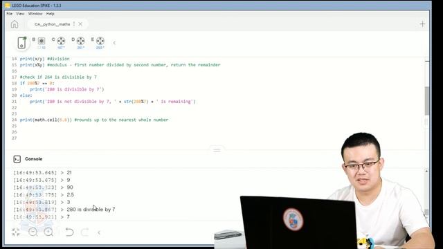 Learn Python for SPIKE Prime (LEGO 45678) Part 7: Math for Python смотреть онлайн