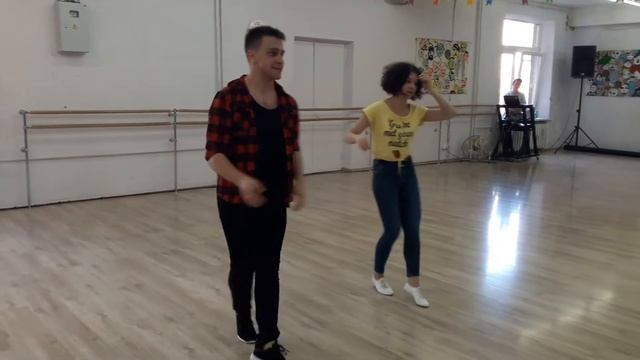 Сальса NY. Соло из спецкурса "Body movement " 19.05.2018 смотреть онлайн