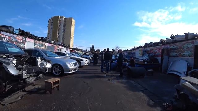 Как выглядят авторазборки и СТО в Грузии? Разборка Исани в Тбилиси. Б/У запчасти на авто из США. смотреть онлайн