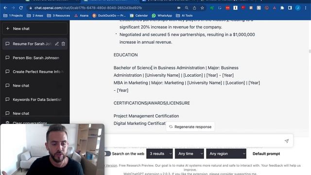 Automate Your Resume Writing with A.I. (ChatGPT Tutorial) смотреть онлайн