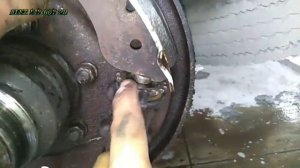 Isuzu elf 4hf1 brake fluid leakage how to repair.