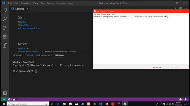 Git base + Visual Studio Code Integration|(Part-3)| смотреть онлайн