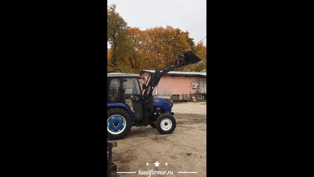 кун Landformer трактор Синтай 404 кабина (2021) смотреть онлайн