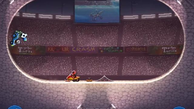 Drive Ahead! Replay: Футбольная пушка Vs. Снегоход.