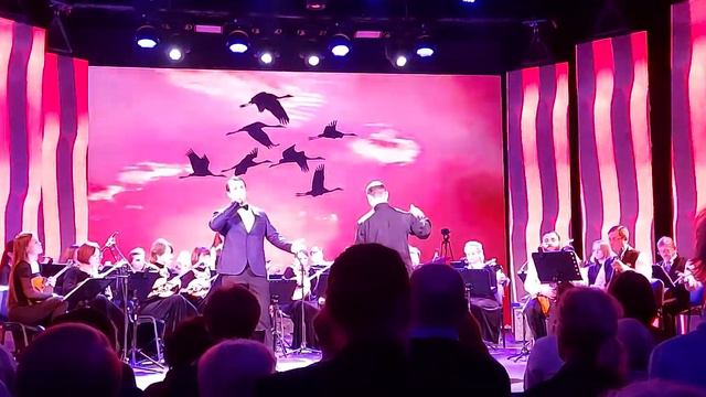 "Журавли".Поет лауреат международных конкурсов Даниил Шабаров.Баритон.Новгородская филармония. смотреть онлайн