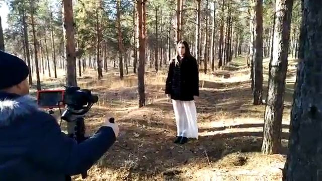Съемки клипа новой песни "Птица с переломанным крылом". День 1. смотреть онлайн