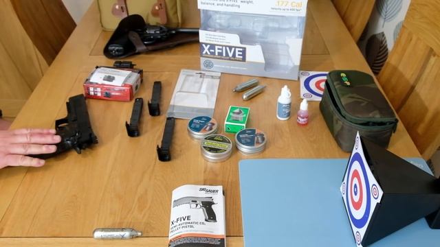 SIG SAUER X-FIVE - X5 - PELLET CO2 HAND GUN смотреть онлайн