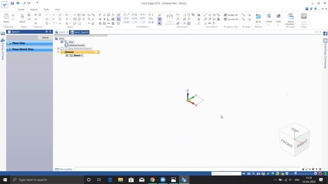Solidedge Day2 sketch tools смотреть онлайн