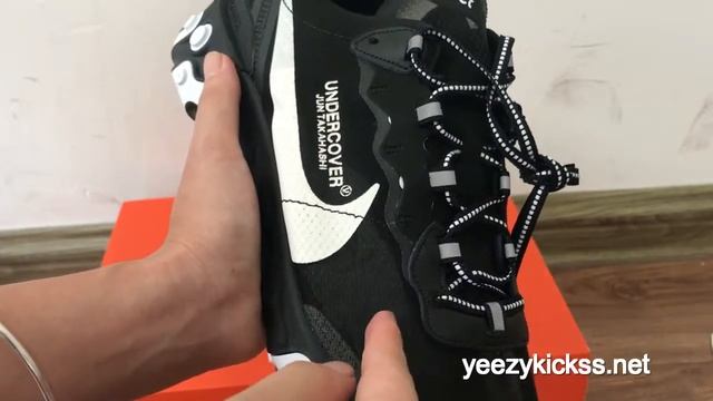 UNDERCOVER x Nike React Element 87 Black review from :yeezykickss.net смотреть онлайн