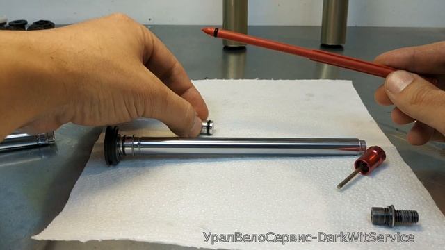 Ремонт регулировки отскока вилки Rock Shox смотреть онлайн