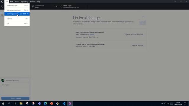 03 Visual Studio Code\Git\GitHub.com. Clonar en repositorios desde GitHub.com смотреть онлайн
