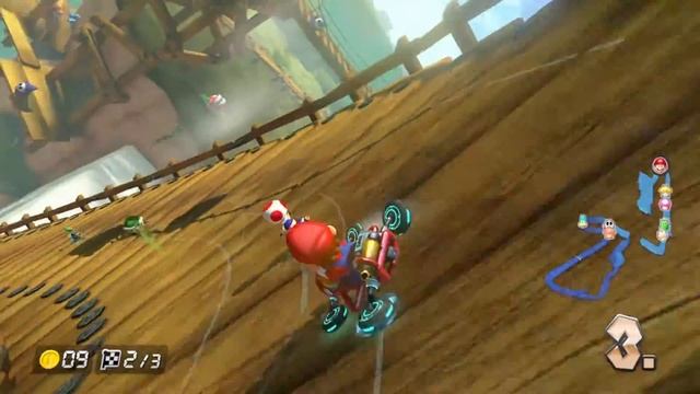 Mario Kart 8 - ADVENTURE STORY MODE - Part 2: Desert Canyon (Fanmade) смотреть онлайн