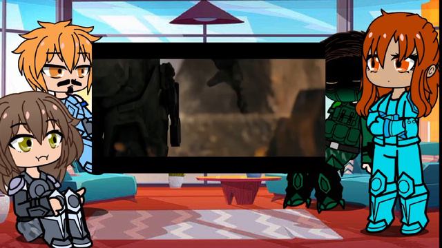 Blue Team Reacts To Doomguy Vs MasterChief Rap By JT Music//laziness Motivation Go Bye Bye Read Des