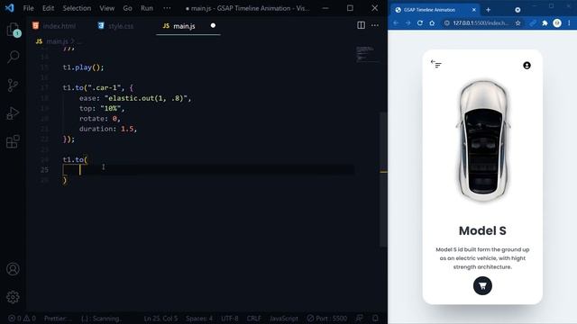 Awesome GSAP 3.0 | GSAP Timeline Animation Library @RajacharlesSRD смотреть онлайн