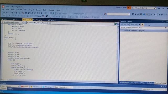 STM32MP135f DK IWDG + GPIO Baremetal C Example