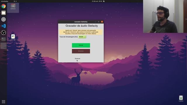 Implementação de Gravador de Áudio com Python 3 смотреть онлайн