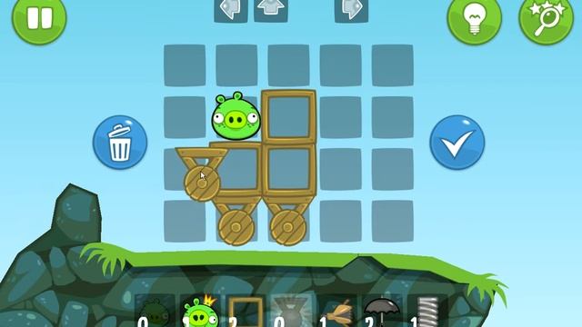 Bad Piggies. Ground Hog Day (level 1-25) Hidden Skulls Прохождение от SAFa смотреть онлайн