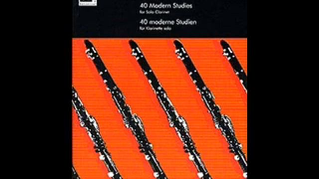 Passing Time (No. 9) from James Rae-40 Modern Studies for Solo Clarinet смотреть онлайн