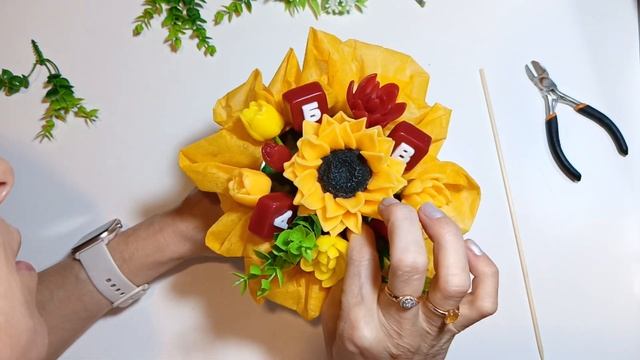 Тематический осенний букет из мыла к Дню учителя смотреть онлайн