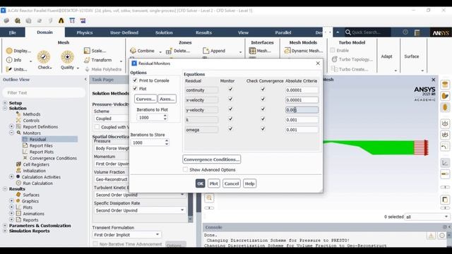 ANSYS-Fluent Tutorial- Waste Water Treatment By Cavitation Reactor (Part-2)