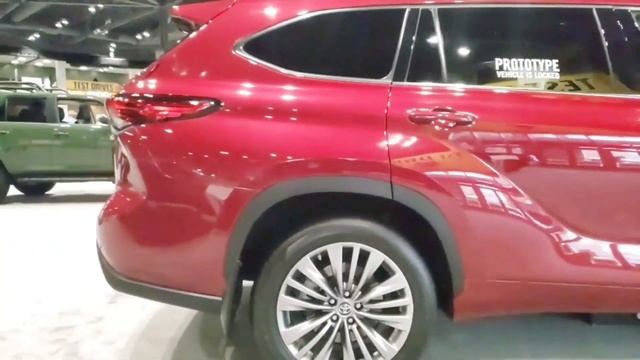 2021 TOYOTA HIGHLANDER HYBRID смотреть онлайн
