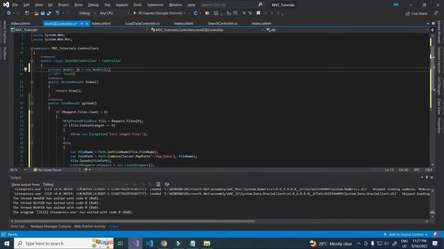 Saving JSON data to SQL Server Database using c# смотреть онлайн