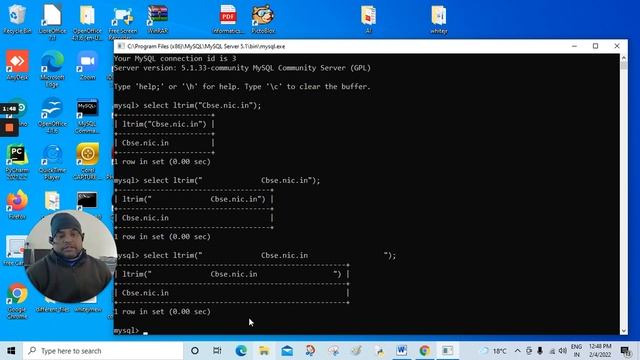use of trim, ltrim, and rtrim function смотреть онлайн