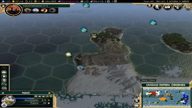 Civ 5: Brave New World Gameplay Español Portugal #29 смотреть онлайн