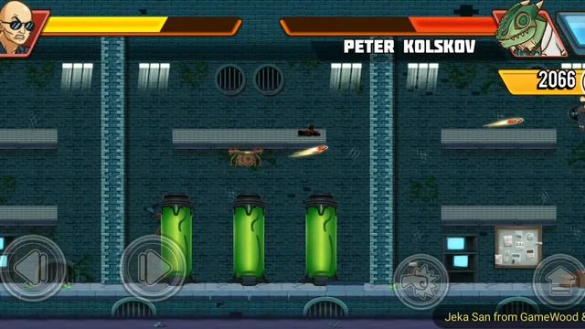 Босс № 2. Peter Kolskov. Прохождение игры Fist Of Rage: 2D Battle Platformer на Android смотреть онлайн