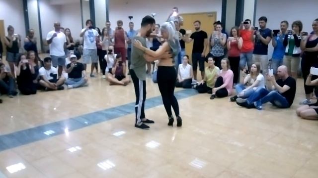 Reda Becili & Sara López Kizomba Dance Demo 2, Warsaw Bachaturo, Aug 16 смотреть онлайн