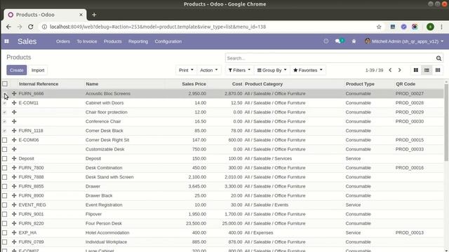 Product QR Code Generator Odoo, Automatic Generate Product QR Code Odoo смотреть онлайн