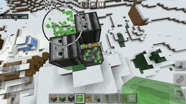 Самый простой летательный аппарат в Minecraft!!! смотреть онлайн