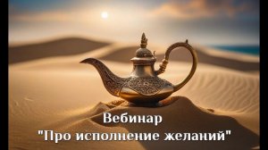 Вебинар "Про исполнение желаний"