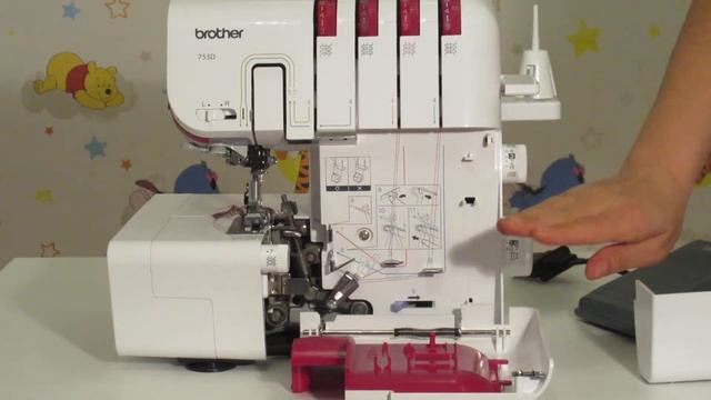 ОНЛАЙН ТРЕЙД.РУ: Обзор оверлока Brother 755D смотреть онлайн