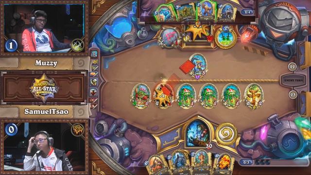 Hearthstone All-Star Invitational Ro16: Muzzy vs SamuelTsao | Day 1 Playoffs смотреть онлайн