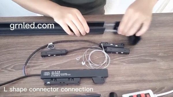 magnetic track lighting system