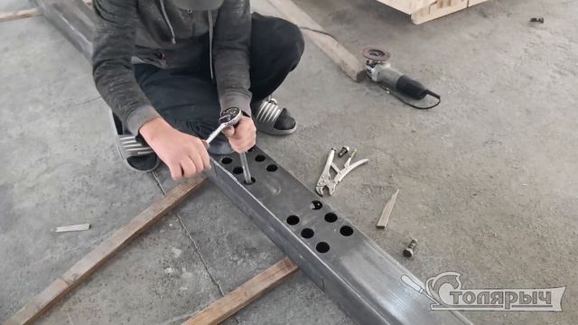 Сращивание косоура по длине