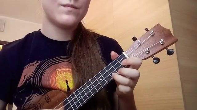 Тени свободы - Последняя вечеринка (кавер на укулеле, ukulele cover) смотреть онлайн