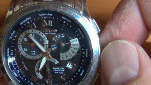 Wrist Watch Review: Part 3 - Citizen Eco-Drive Perpetual Calendar WR 100 - Calibre 8700 смотреть онлайн
