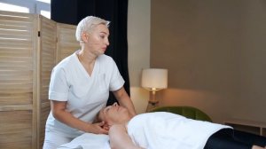 Массаж задней поверхности шеи. Вера Соболевская.