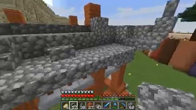 1.15. НА СЛОЖНОМ#25 / ПОСТРОИЛИ КРАСИВУЮ БЕСЕДКУ В КИТАЙСКОМ СТИЛЕ / MINECRAFT ВЫЖИВАНИЕ смотреть онлайн