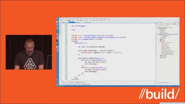Build 2012 Building Real time Web Apps with ASP NET SignalR смотреть онлайн