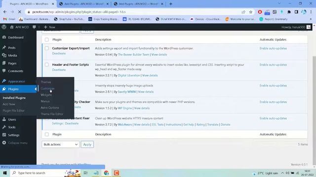 How to Import/Export WordPress Theme Customizer Settings смотреть онлайн