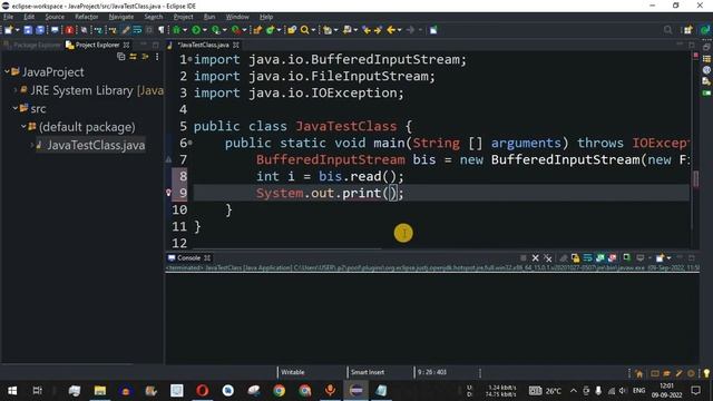 Java Tutorial #77 - Java BufferedInputStream Class with Examples (File Handling) смотреть онлайн