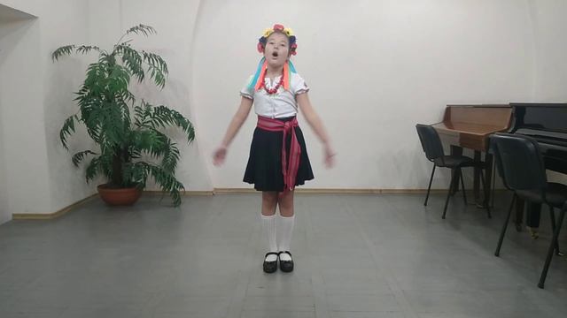 Заусаліна Марія Укр.нар.пісня "Калина-малина" смотреть онлайн